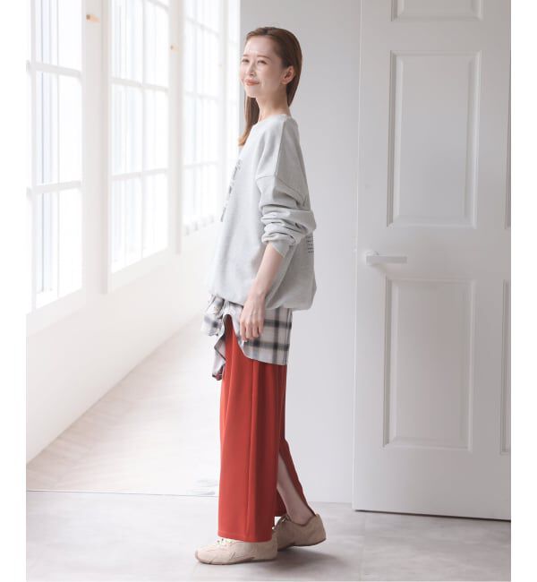 U by SPICK&SPAN「《予約》ロングカットスカート」|スカート|