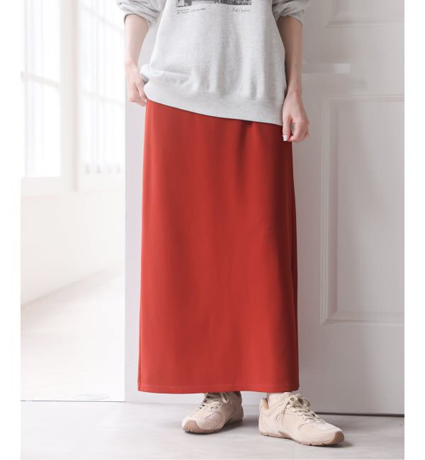 U by SPICK&SPAN「《予約》ロングカットスカート」|スカート|