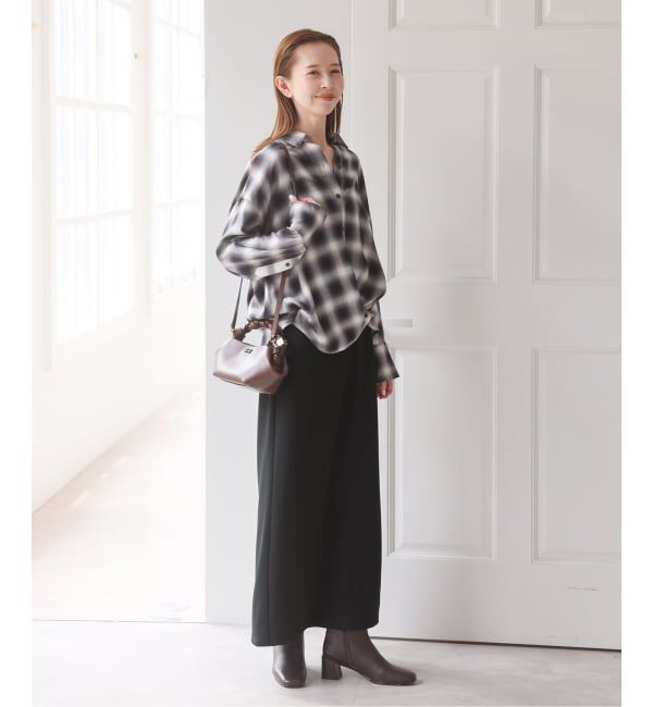 U by SPICK&SPAN「《予約》ロングカットスカート」|スカート|