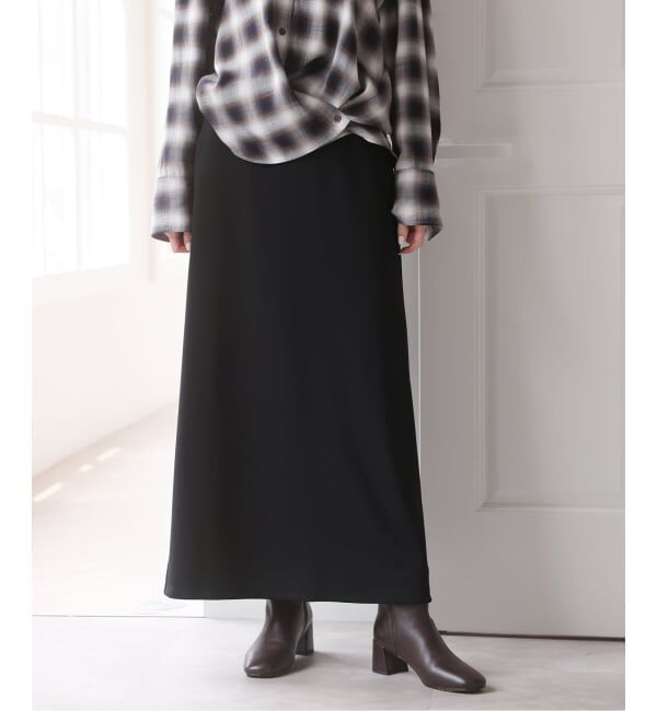U by SPICK&SPAN「《予約》ロングカットスカート」|スカート|
