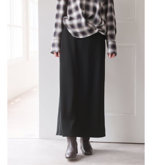U by SPICK&SPAN「《予約》ロングカットスカート」|スカート|