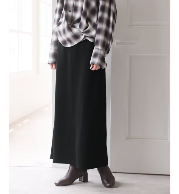 U by SPICK&SPAN「《予約》ロングカットスカート」|スカート|
