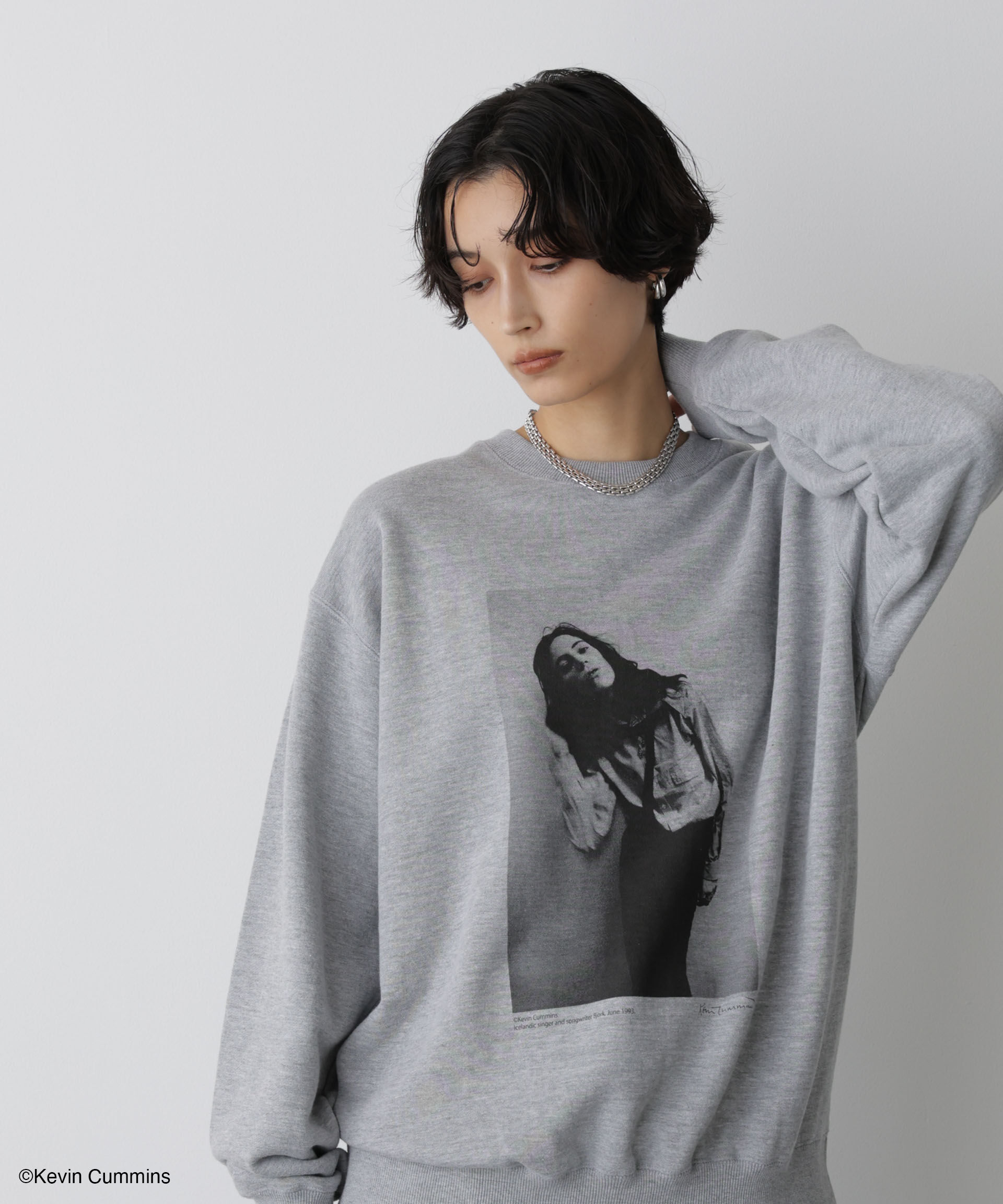 nano･universe「「STEVELOUR」Kevin Cummins&times;STEVELOURトレーナー」|Tシャツ・カットソー|