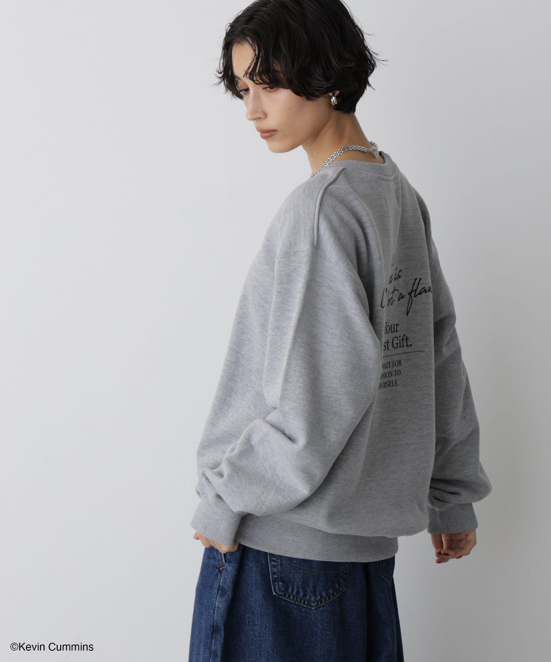 nano･universe「「STEVELOUR」Kevin Cummins&times;STEVELOURトレーナー」|Tシャツ・カットソー|