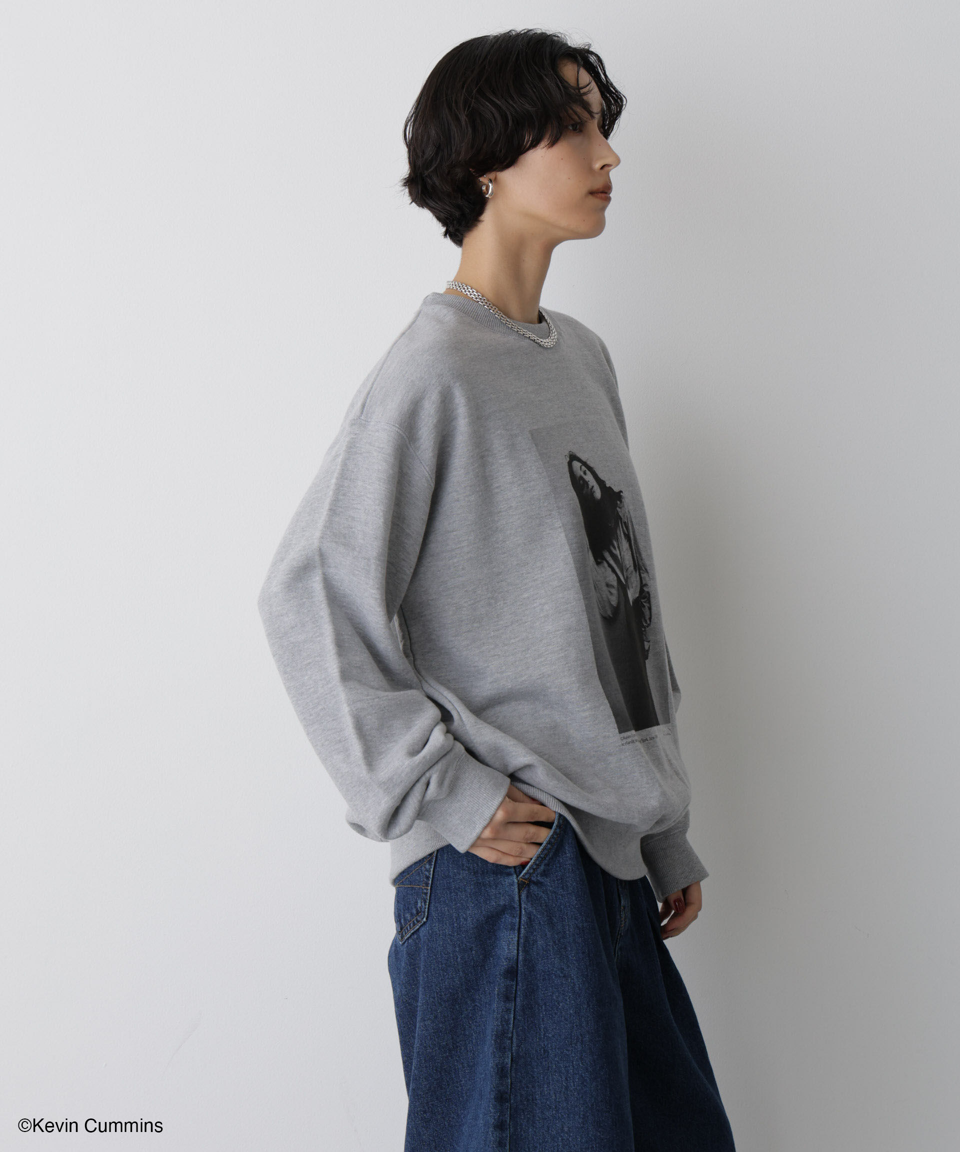 nano･universe「「STEVELOUR」Kevin Cummins&times;STEVELOURトレーナー」|Tシャツ・カットソー|