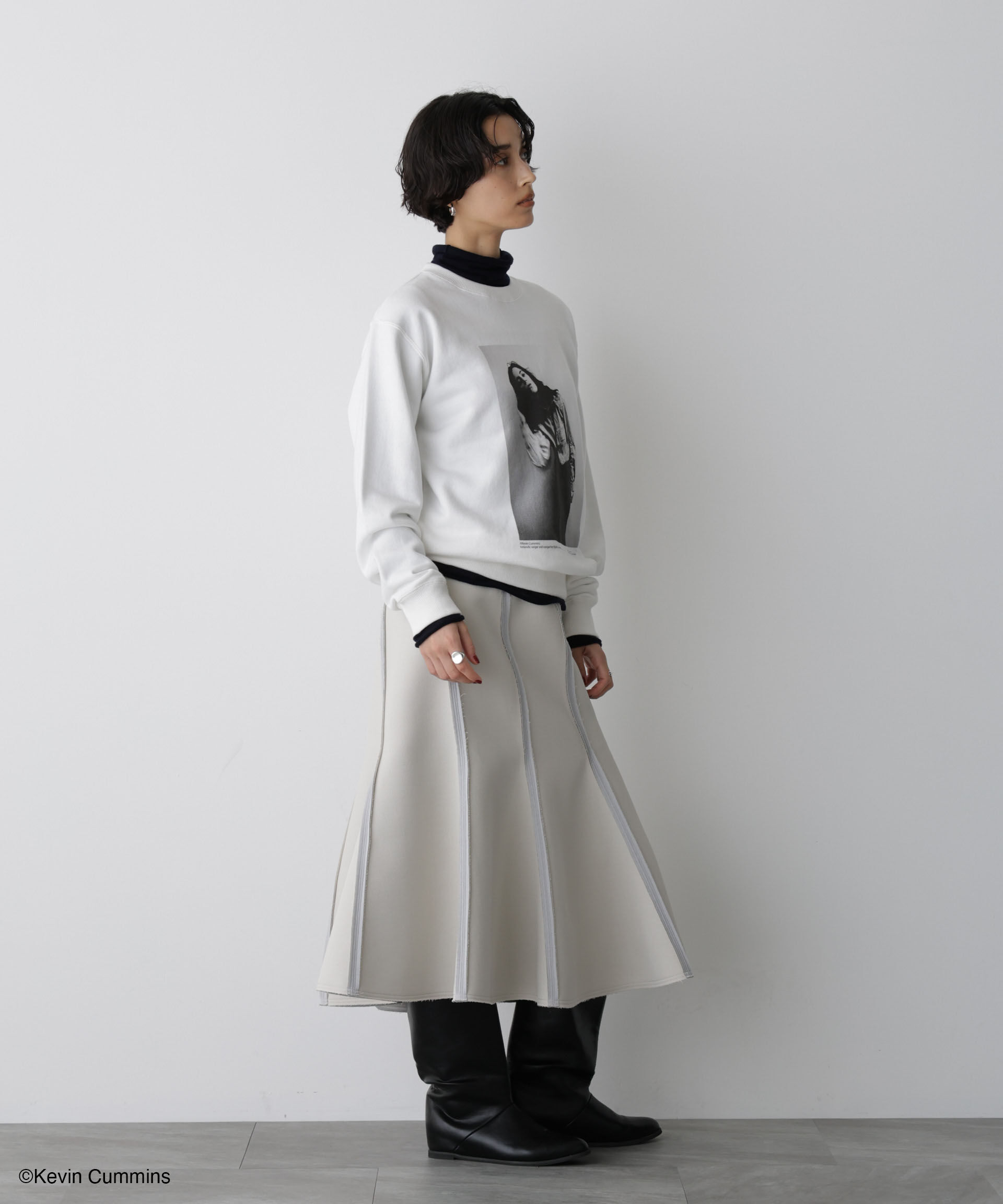 nano･universe「「STEVELOUR」Kevin Cummins&times;STEVELOURトレーナー」|Tシャツ・カットソー|