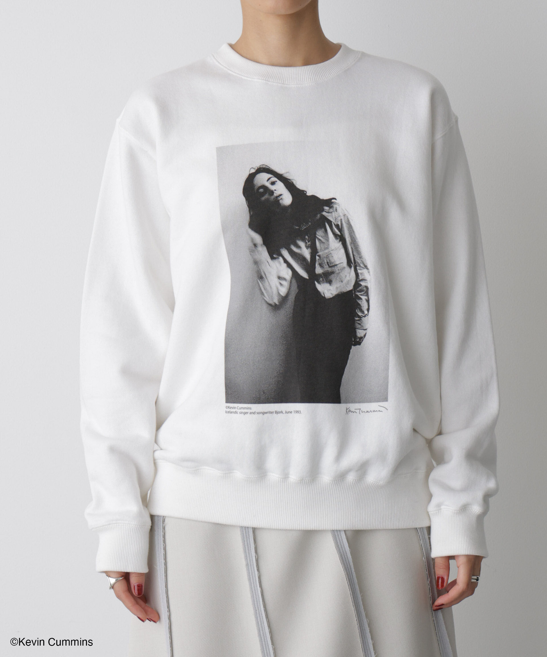 nano･universe「「STEVELOUR」Kevin Cummins&times;STEVELOURトレーナー」|Tシャツ・カットソー|