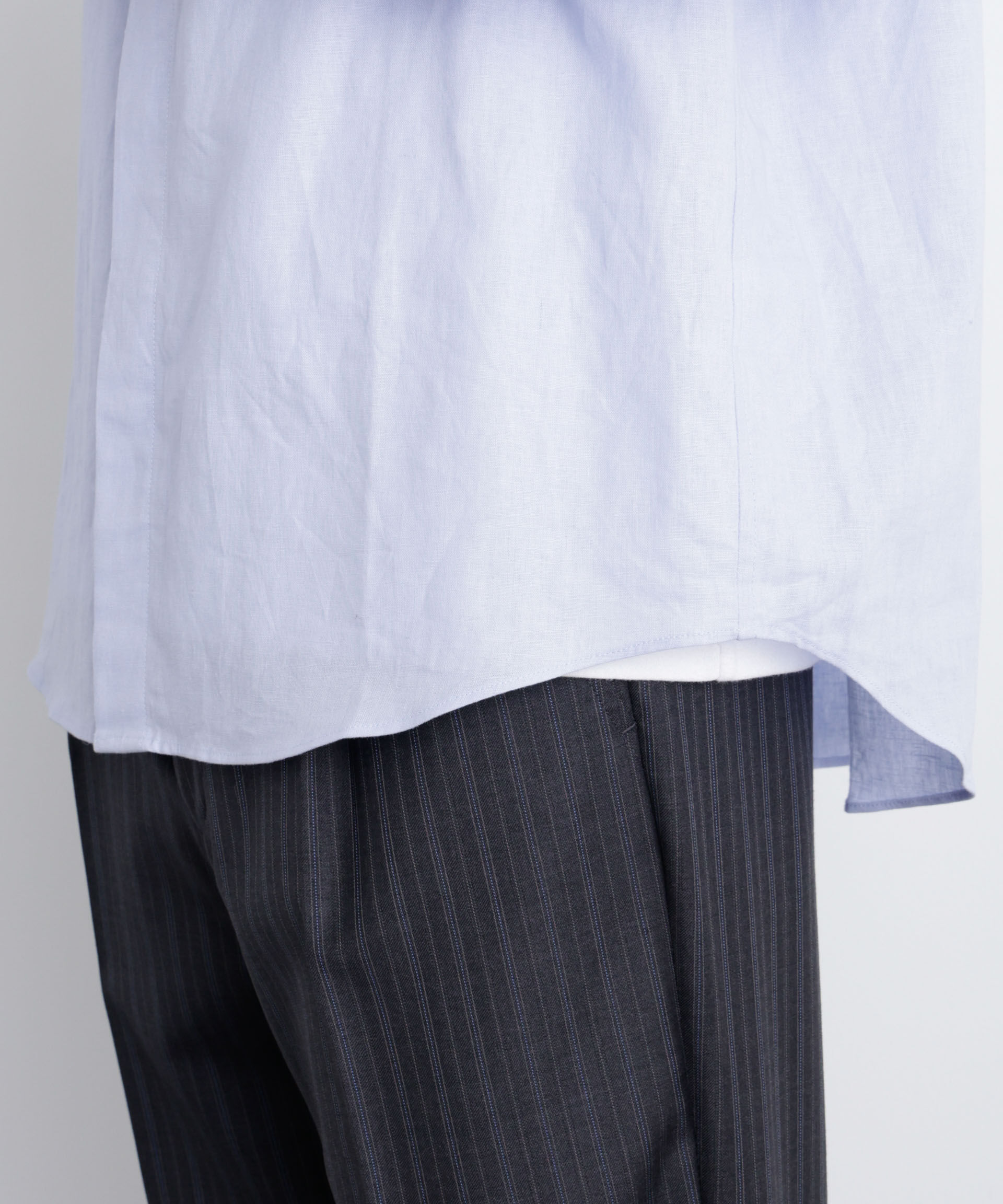nano･universe「「FRENCH LINEN」リネンコットンレギュラーシャツ」|シャツ・ブラウス|
