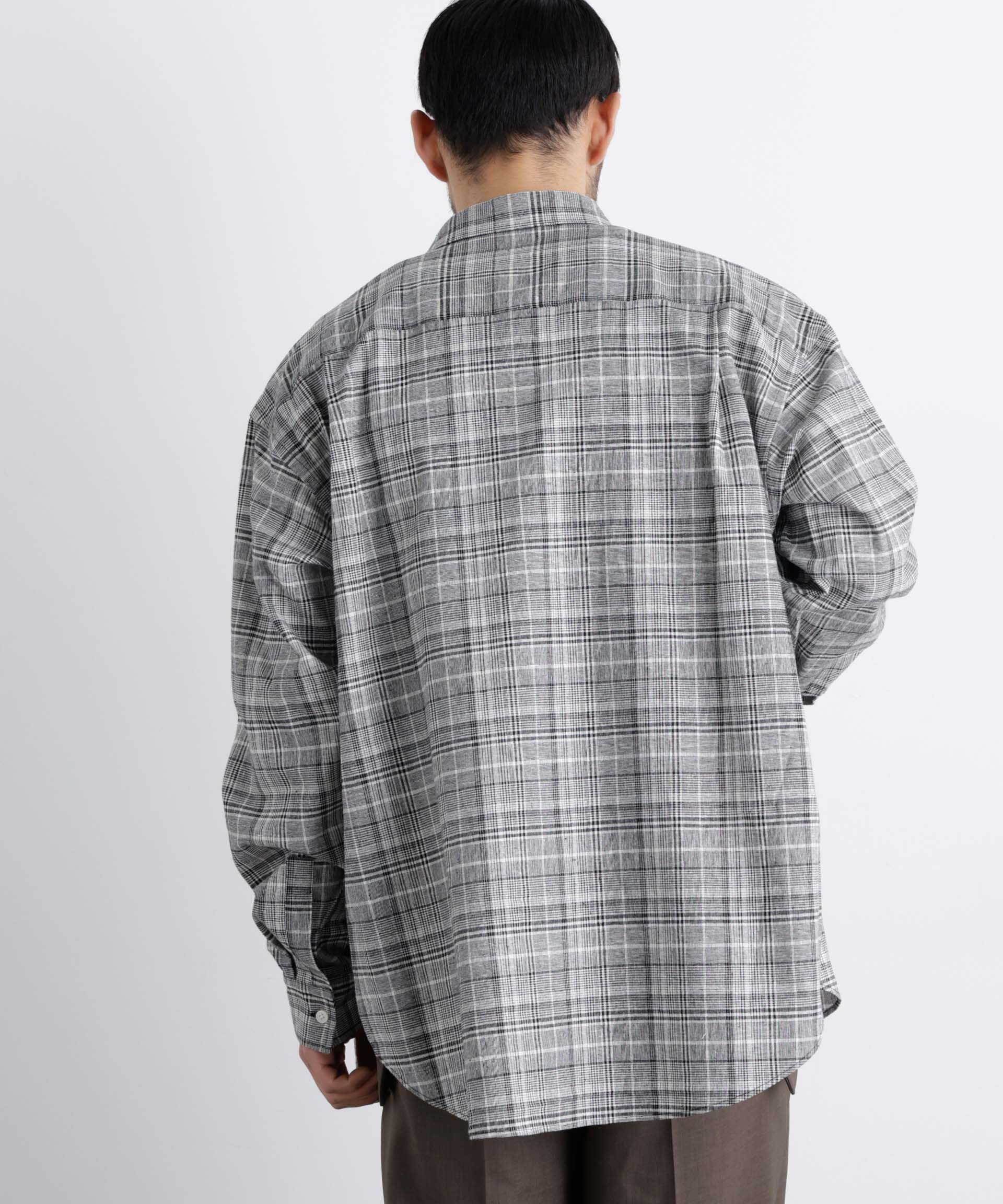 nano･universe「「FRENCH LINEN」リネンコットンレギュラーシャツ」|シャツ・ブラウス|