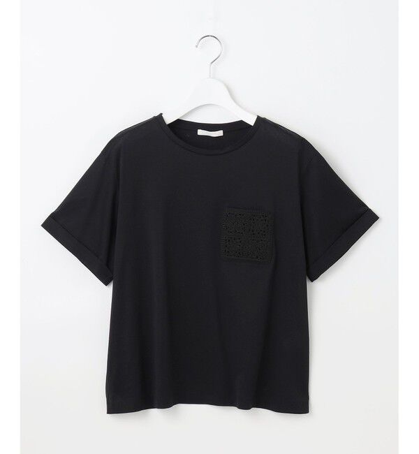 自由区「クロッシェポケット Tシャツ」|Tシャツ・カットソー|