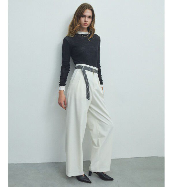 BEIGE,「【ロングセラー】SORE / シアーコットンクルーネックカットソー」|Tシャツ・カットソー|