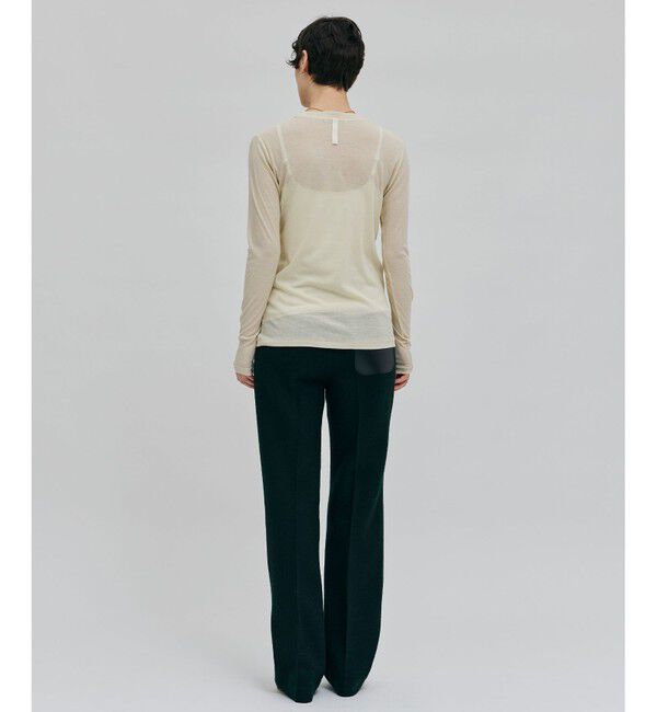 BEIGE,「【ロングセラー】SORE / シアーコットンクルーネックカットソー」|Tシャツ・カットソー|