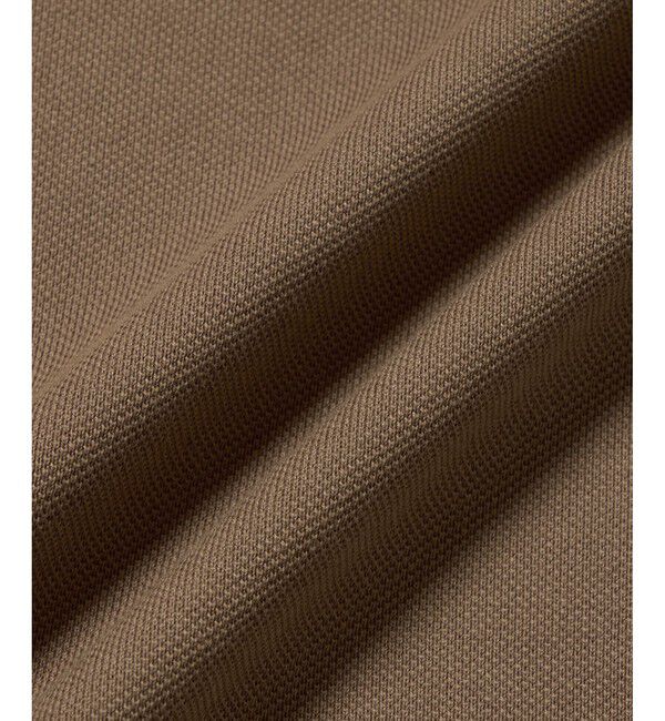 LACOSTE「ラインリブスキッパーネック鹿の子ポロドレス / ポロワンピース」|ワンピース|