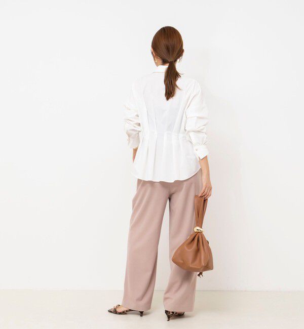 NOLLEY'S「ウォッシャブルカルゼイージーワイドパンツ」|その他|