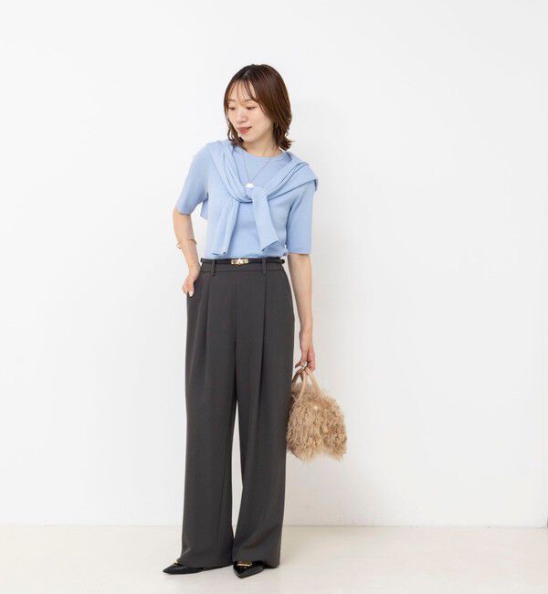 NOLLEY'S「ウォッシャブルカルゼイージーワイドパンツ」|その他|