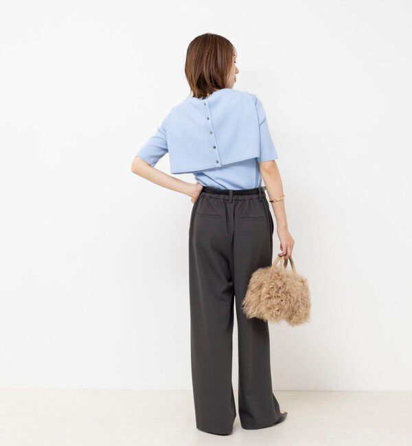 NOLLEY'S「ウォッシャブルカルゼイージーワイドパンツ」|その他|