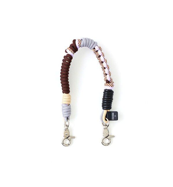 GLOSTER「【A SCENE】Design paracord strap パラコード ストラップ」|その他|ブラウン系その他