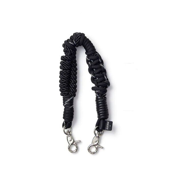 GLOSTER「【A SCENE】Design paracord strap パラコード ストラップ」|その他|ブラック