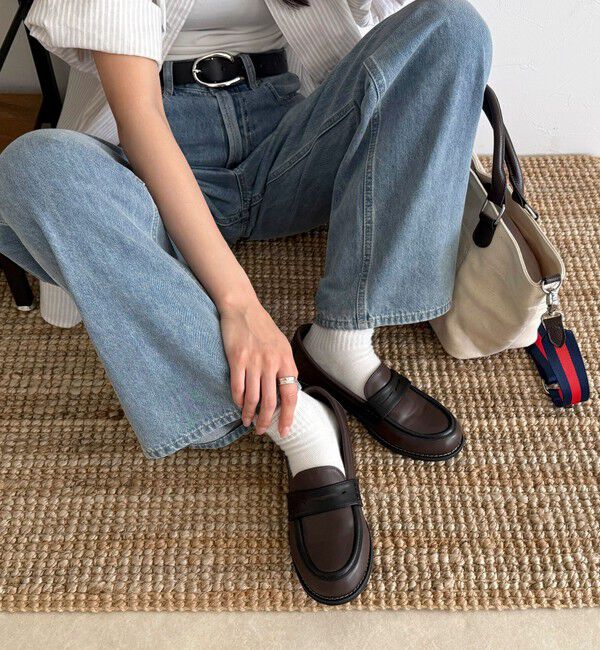 fredy emue「ソールステッチローファー」|その他|