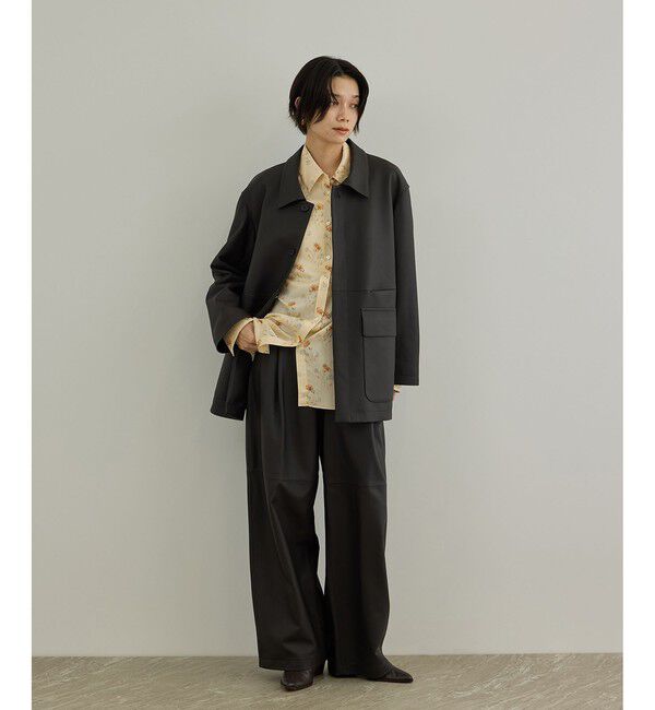 SALON adam et rope'「VINTAGE FLOWERプリントシャツ / セットアップ対応」|シャツ・ブラウス|
