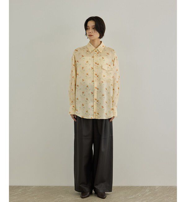 SALON adam et rope'「VINTAGE FLOWERプリントシャツ / セットアップ対応」|シャツ・ブラウス|