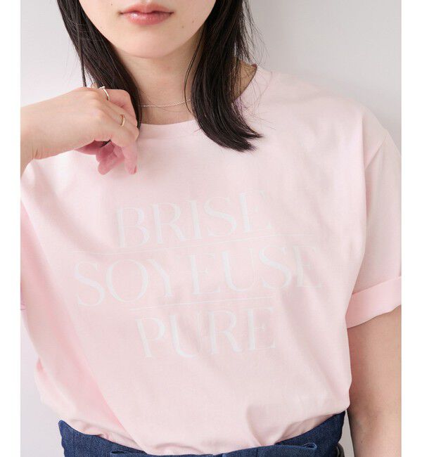 VIS「フォト＆ロゴアソートプリントTシャツ/接触冷感・汗染み防止」|Tシャツ・カットソー|