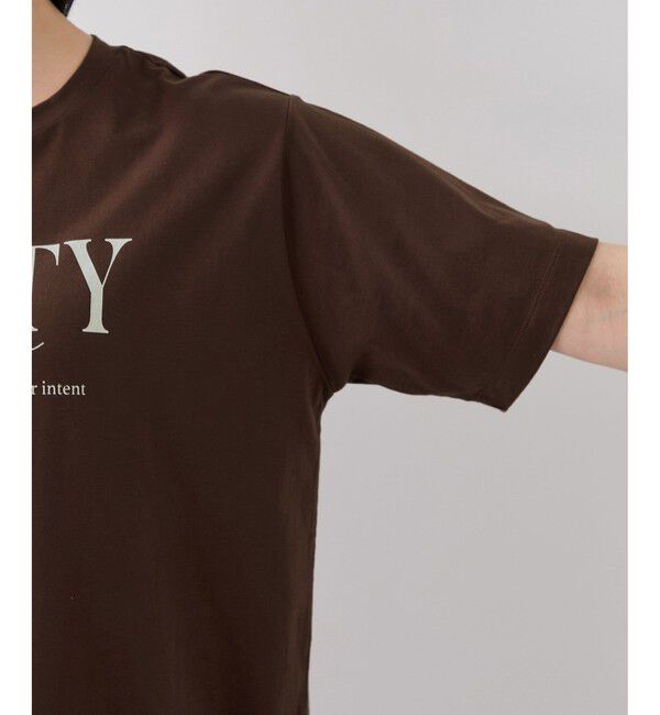VIS「フォト＆ロゴアソートプリントTシャツ/接触冷感・汗染み防止」|Tシャツ・カットソー|