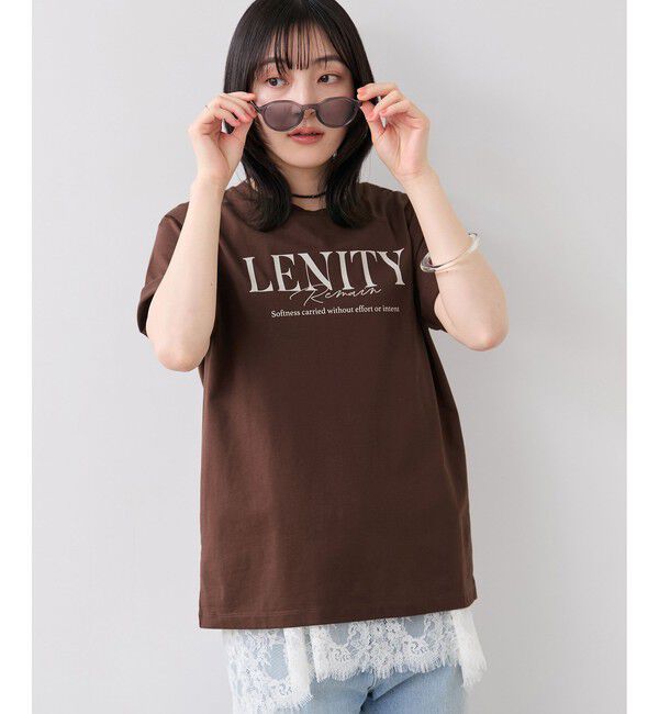 VIS「フォト＆ロゴアソートプリントTシャツ/接触冷感・汗染み防止」|Tシャツ・カットソー|