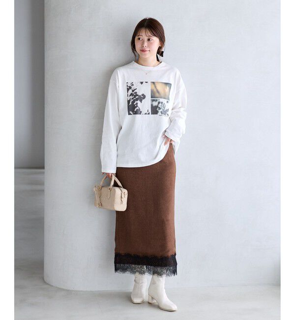 VIS「【WEB/一部店舗限定】オーバーサイズフォトロンT」|Tシャツ・カットソー|