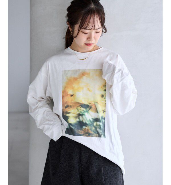 VIS「【WEB/一部店舗限定】オーバーサイズフォトロンT」|Tシャツ・カットソー|