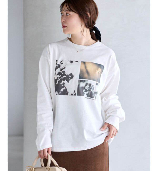 VIS「【WEB/一部店舗限定】オーバーサイズフォトロンT」|Tシャツ・カットソー|