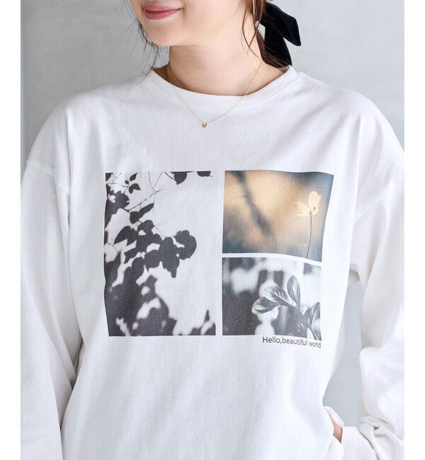VIS「【WEB/一部店舗限定】オーバーサイズフォトロンT」|Tシャツ・カットソー|