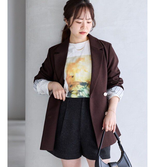 VIS「【WEB/一部店舗限定】オーバーサイズフォトロンT」|Tシャツ・カットソー|