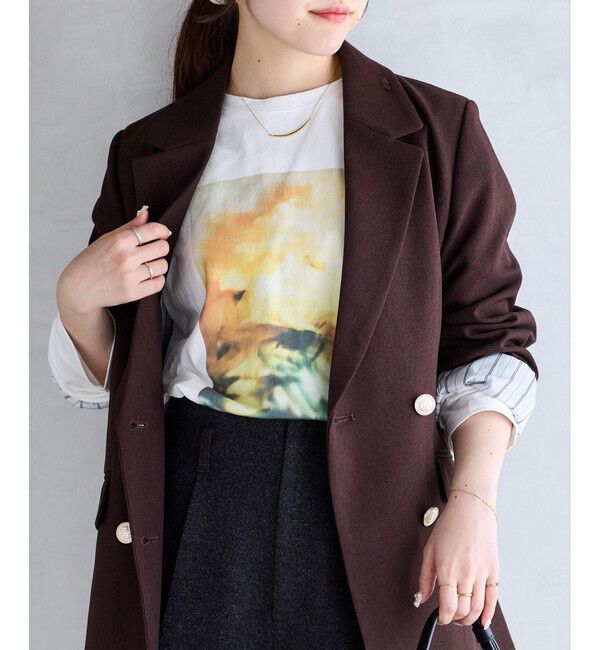 VIS「【WEB/一部店舗限定】オーバーサイズフォトロンT」|Tシャツ・カットソー|ホワイト系(12)