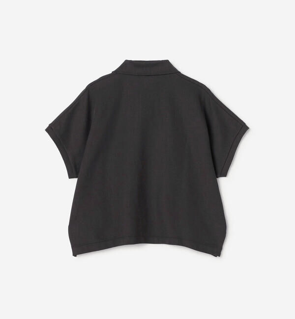 handvaerk「handvaerk | コットンピケ ドルマンスリーブポロシャツ WOMEN」|ポロシャツ|