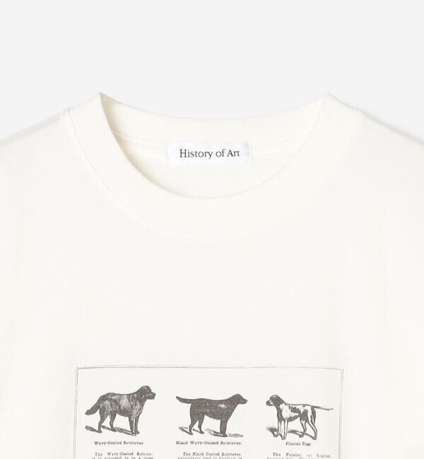 「History of Art | プリントTシャツ DOG WOMEN」|Tシャツ・カットソー|