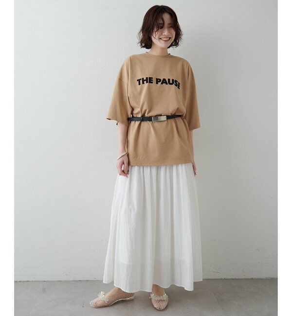 THE PAUSE「【THE PAUSE】THE PAUSE ビッグTEE」|Tシャツ・カットソー|