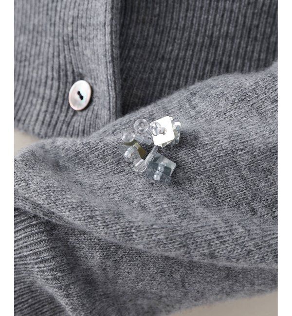  「ビーズ刺繍ニットカーディガン」|ニット・セーター|