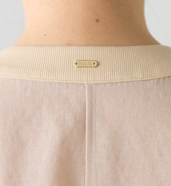  「《超軽量》ライトシアーシャツジャケット」|スカート|