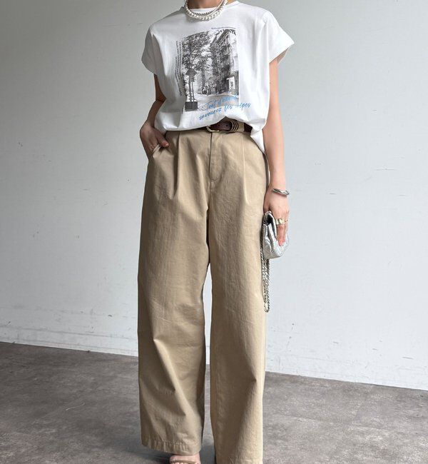  「【WEB限定】バックジップフォトロゴTEE」|Tシャツ・カットソー|