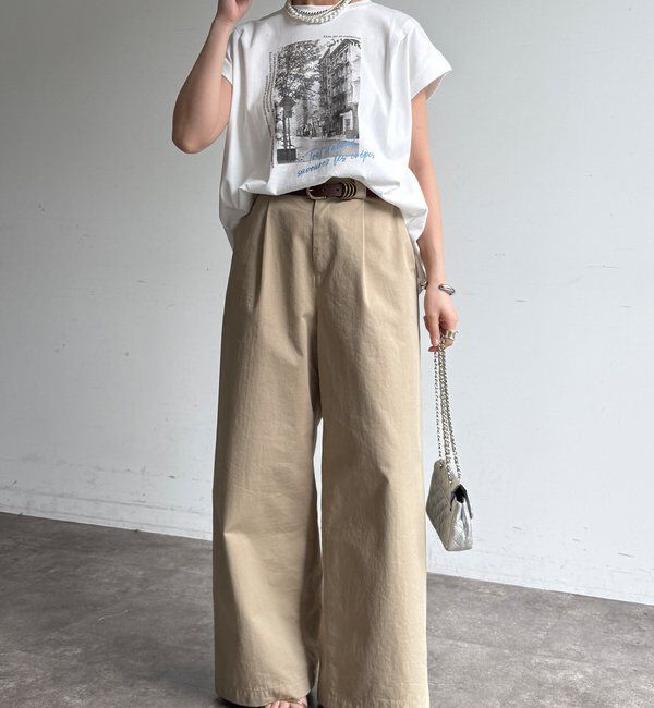  「【WEB限定】バックジップフォトロゴTEE」|Tシャツ・カットソー|