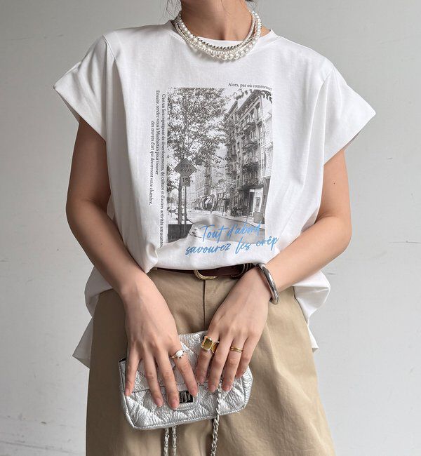  「【WEB限定】バックジップフォトロゴTEE」|Tシャツ・カットソー|