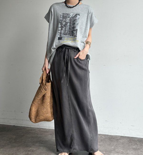  「【WEB限定】バックジップフォトロゴTEE」|Tシャツ・カットソー|