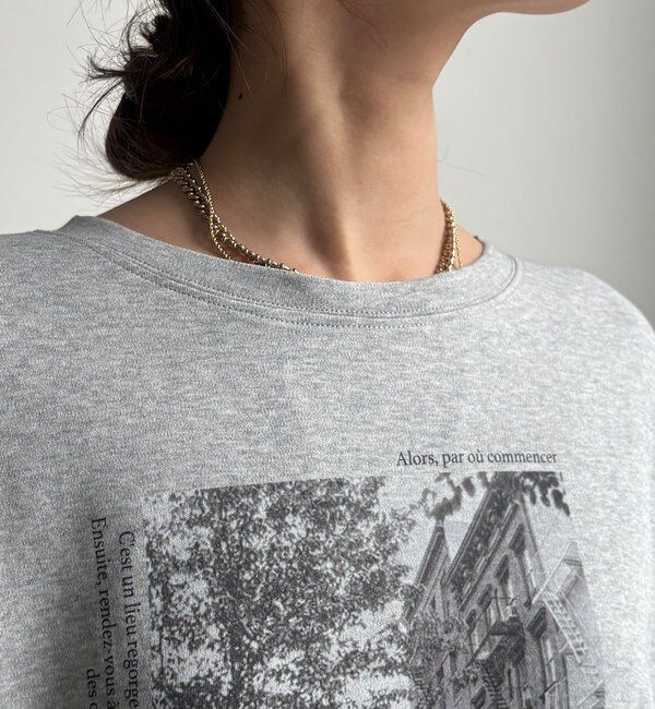  「【WEB限定】バックジップフォトロゴTEE」|Tシャツ・カットソー|