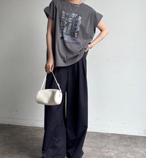  「【WEB限定】バックジップフォトロゴTEE」|Tシャツ・カットソー|