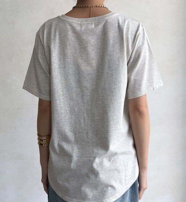  「【WEB限定】レタリングプリント半袖TEE」|Tシャツ・カットソー|