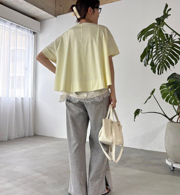  「裾フレアTEE」|Tシャツ・カットソー|