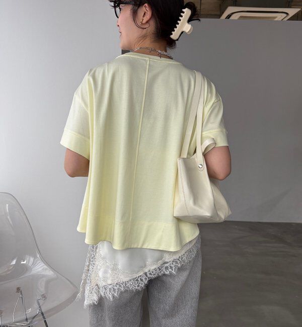  「裾フレアTEE」|Tシャツ・カットソー|