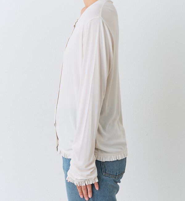  「フリルカットカーディガン」|Tシャツ・カットソー|
