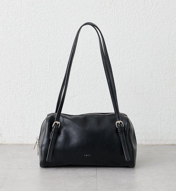  「lotiワイドボストンBAG」|トートバッグ|ブラック